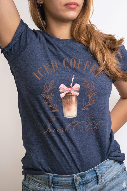 Iced Coffee Social Club Graphic Tee