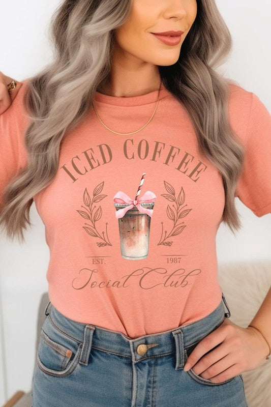 Iced Coffee Social Club Graphic Tee