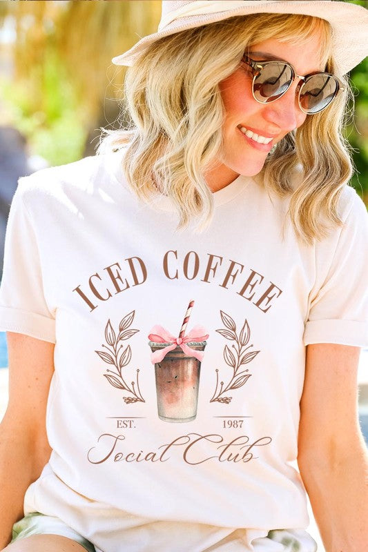 Iced Coffee Social Club Graphic Tee