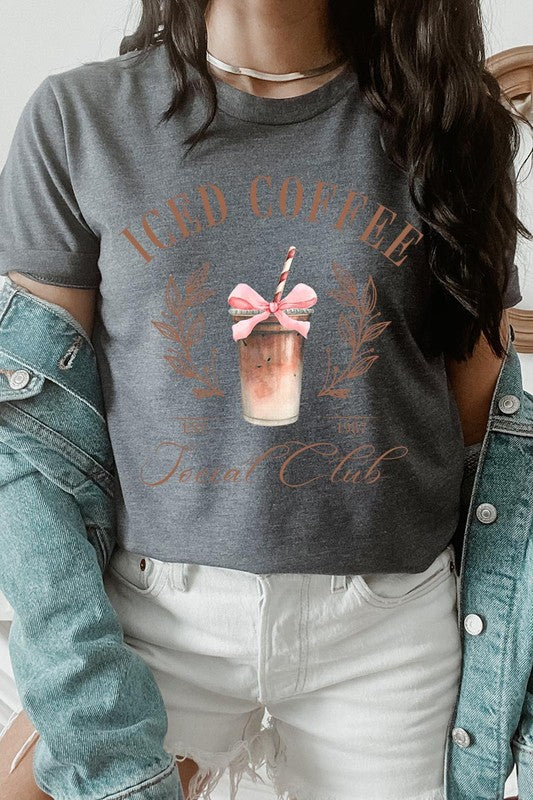 Iced Coffee Social Club Graphic Tee