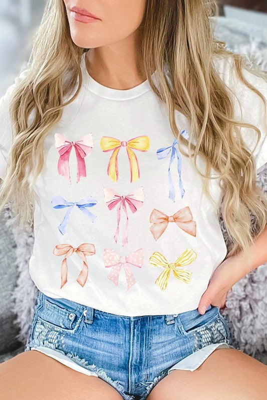 Bow Collage Graphic Tee