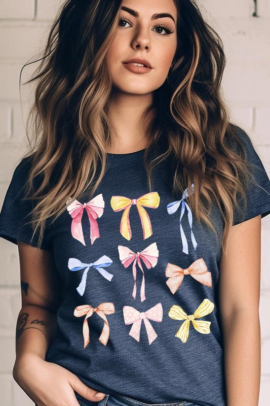 Bow Collage Graphic Tee