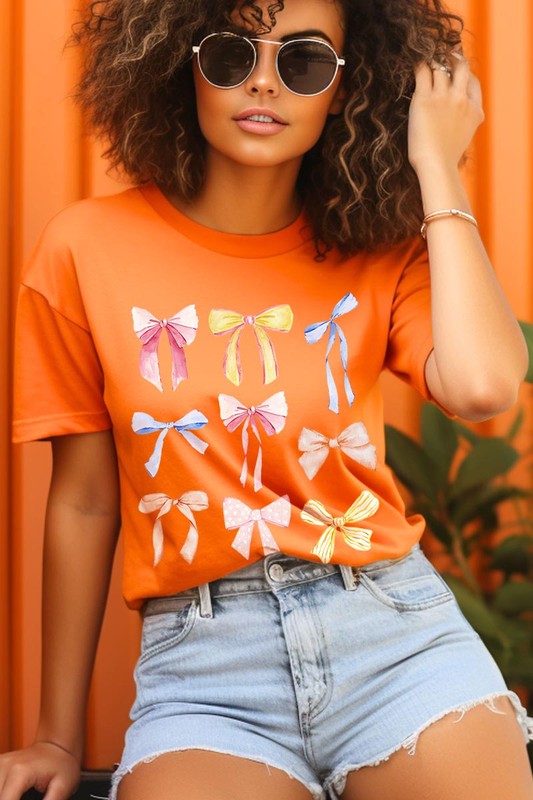 Bow Collage Graphic Tee