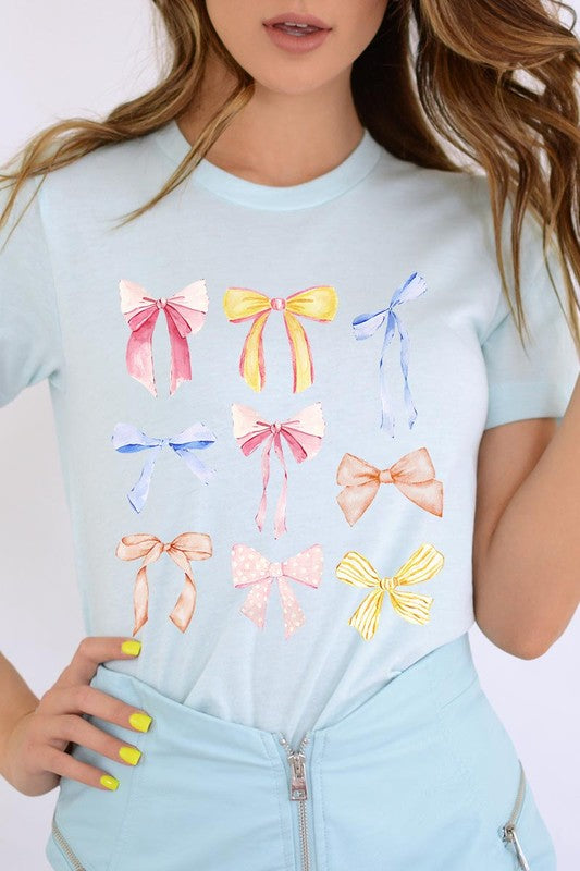 Bow Collage Graphic Tee