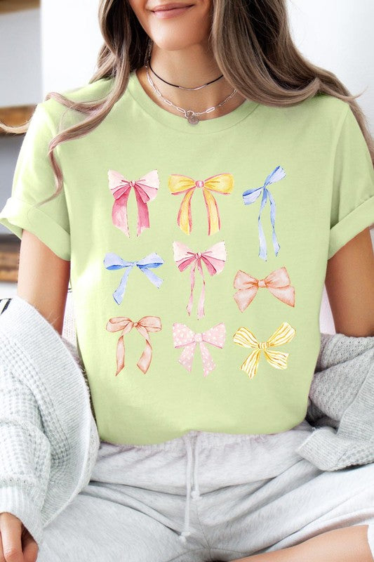 Bow Collage Graphic Tee