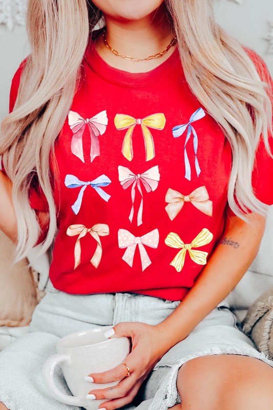 Bow Collage Graphic Tee