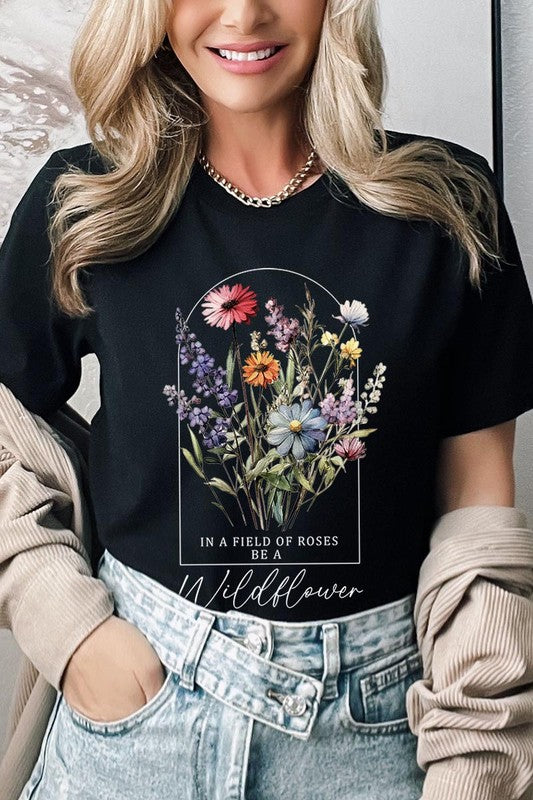 Floral Meadow Graphic Tee