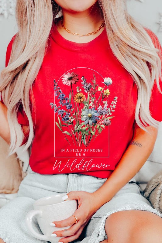 Floral Meadow Graphic Tee