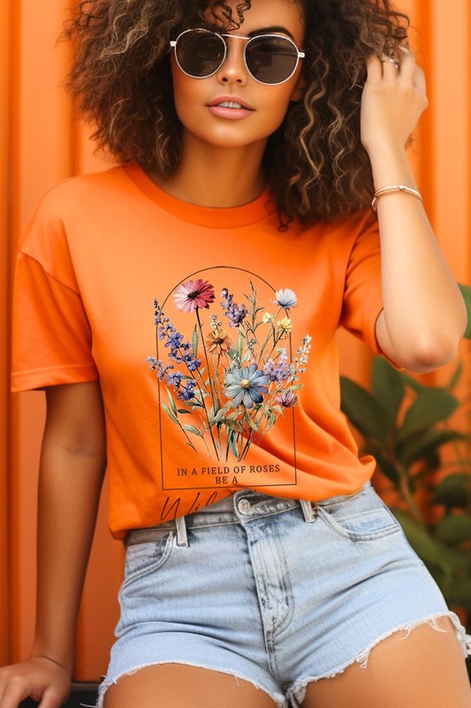 Floral Meadow Graphic Tee