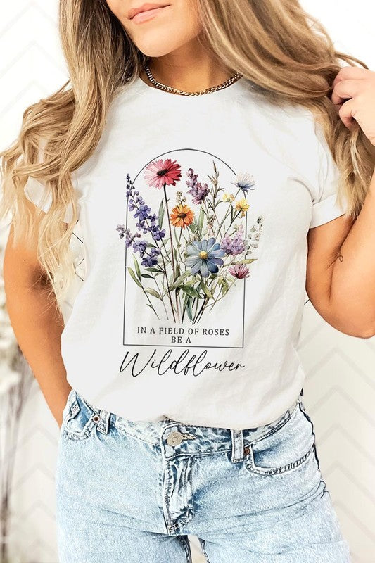 Floral Meadow Graphic Tee