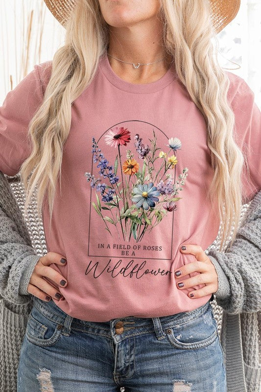 Floral Meadow Graphic Tee