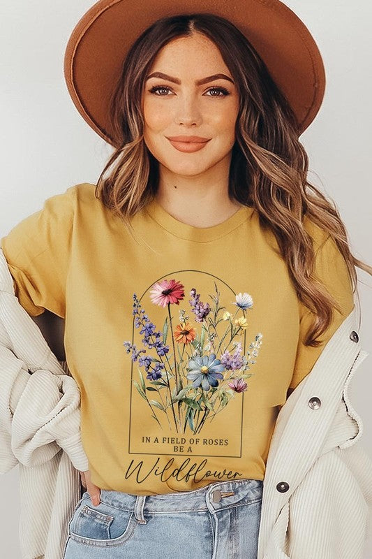 Floral Meadow Graphic Tee