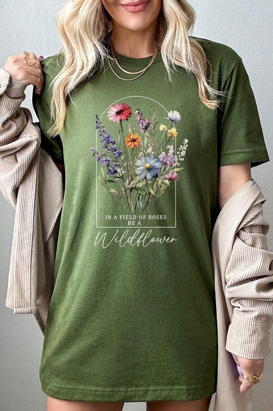 Floral Meadow Graphic Tee