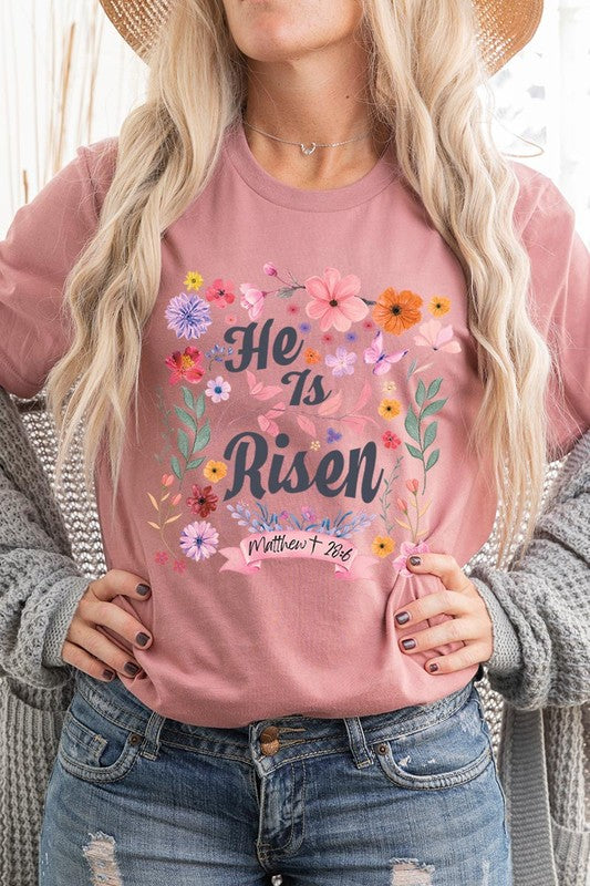 He is Risen Graphic Tee