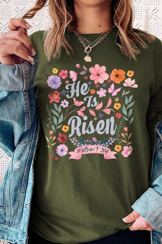 He is Risen Graphic Tee