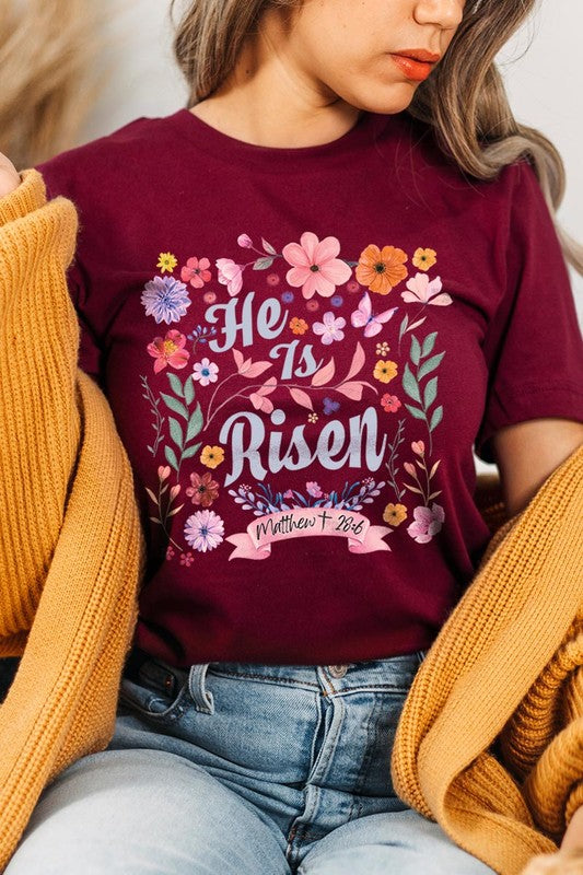 He is Risen Graphic Tee