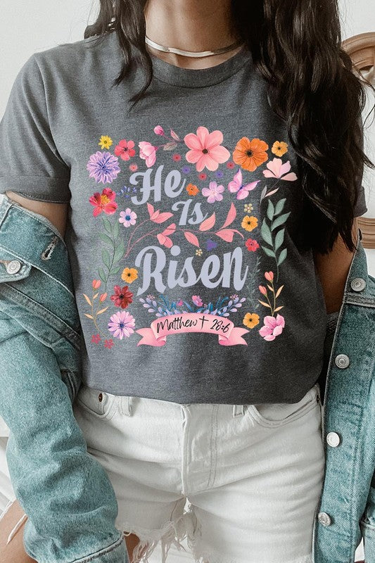 He is Risen Graphic Tee