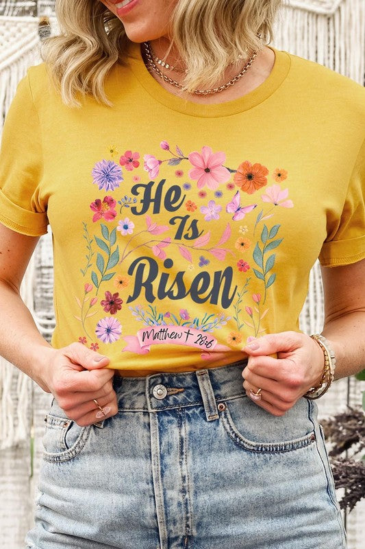 He is Risen Graphic Tee