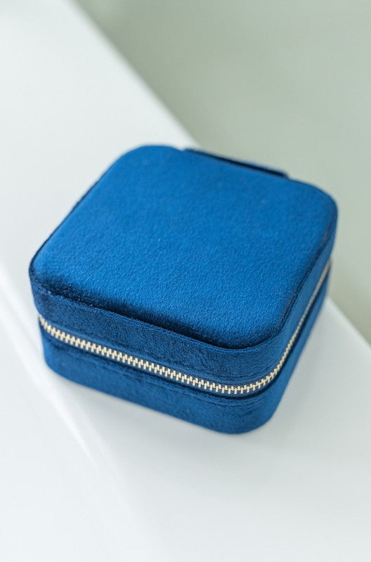 Alexis Velvet Jewelry Travel Carry Case