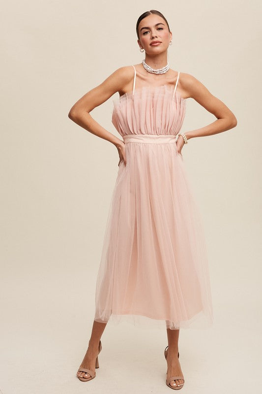 Anastasia Tulle Maxi Dress