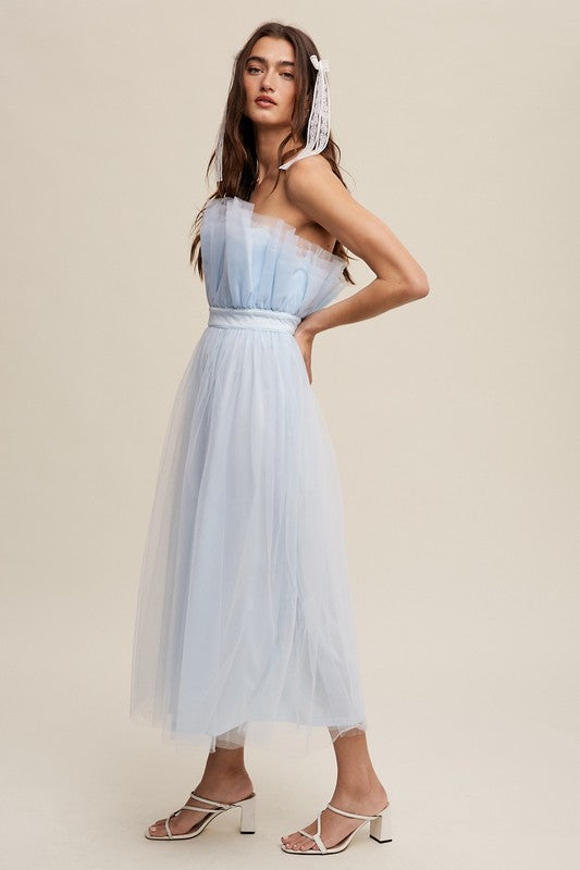 Anastasia Tulle Maxi Dress