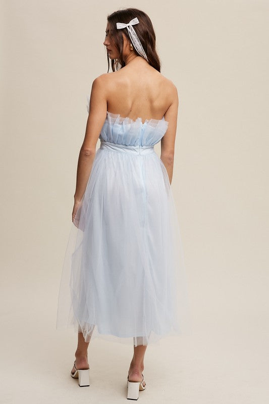 Anastasia Tulle Maxi Dress