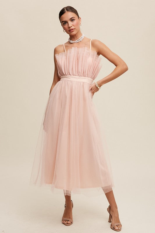 Anastasia Tulle Maxi Dress