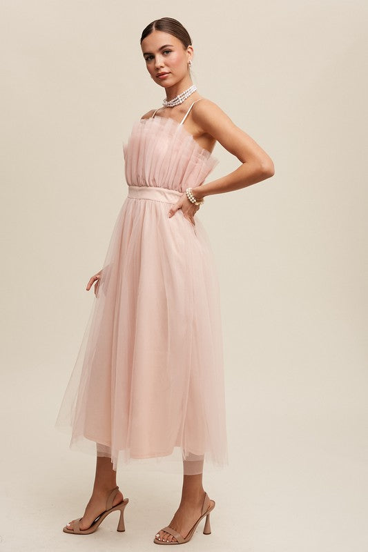 Anastasia Tulle Maxi Dress