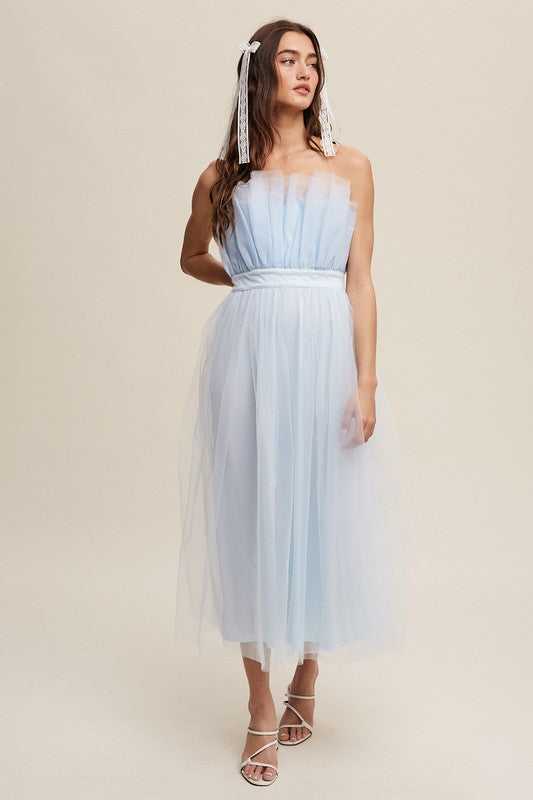 Anastasia Tulle Maxi Dress