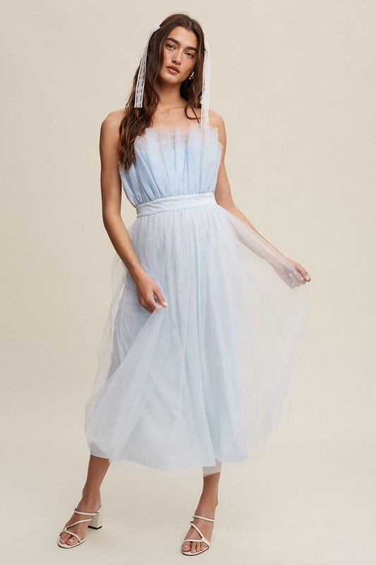 Anastasia Tulle Maxi Dress