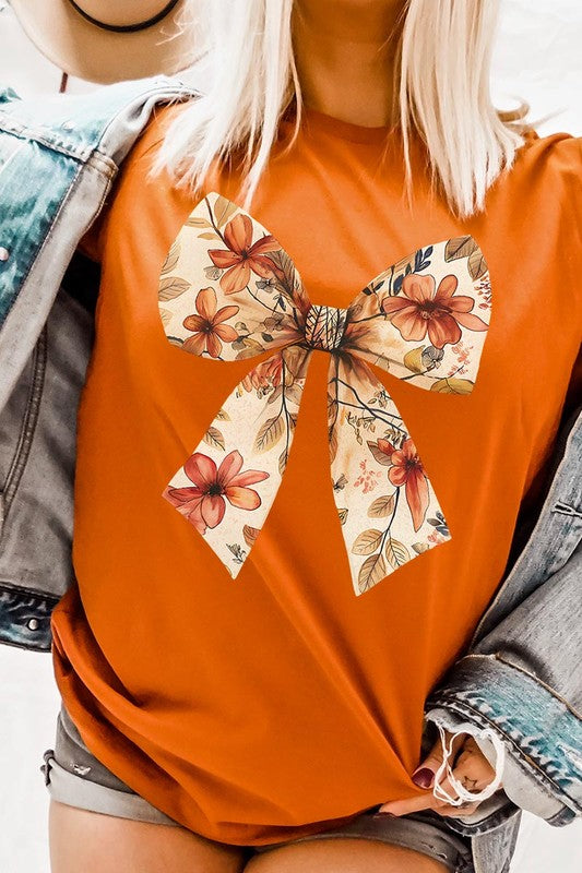 Autumn Bow Graphic Tee