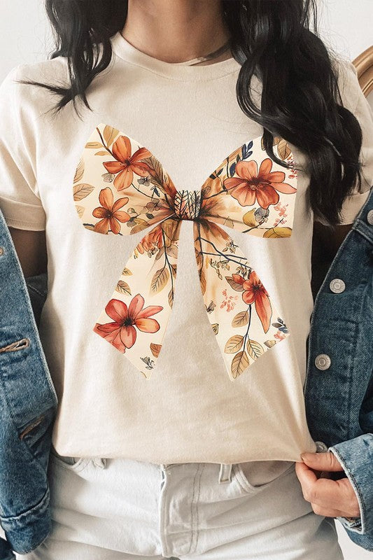 Autumn Bow Graphic Tee