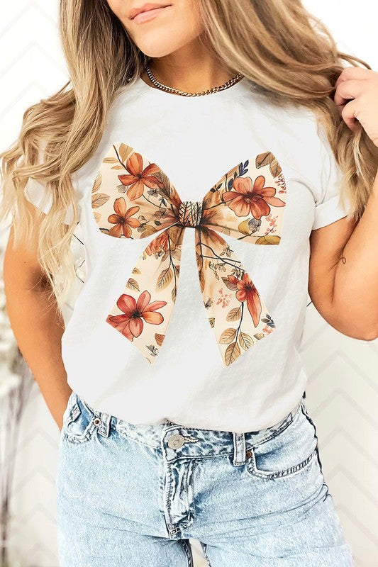 Autumn Bow Graphic Tee