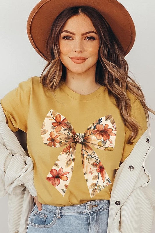 Autumn Bow Graphic Tee