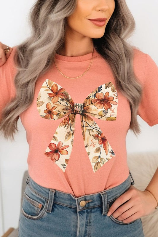 Autumn Bow Graphic Tee