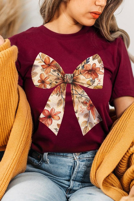 Autumn Bow Graphic Tee