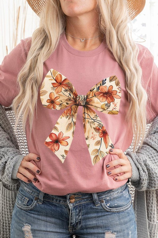 Autumn Bow Graphic Tee