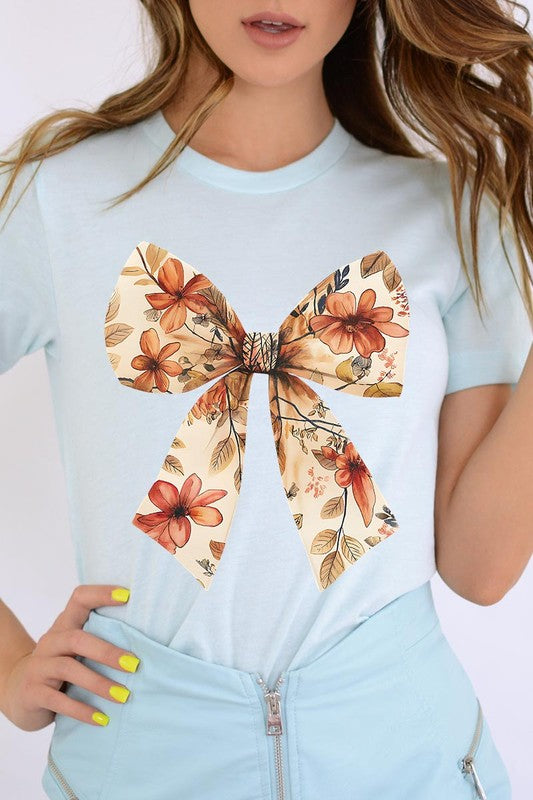 Autumn Bow Graphic Tee