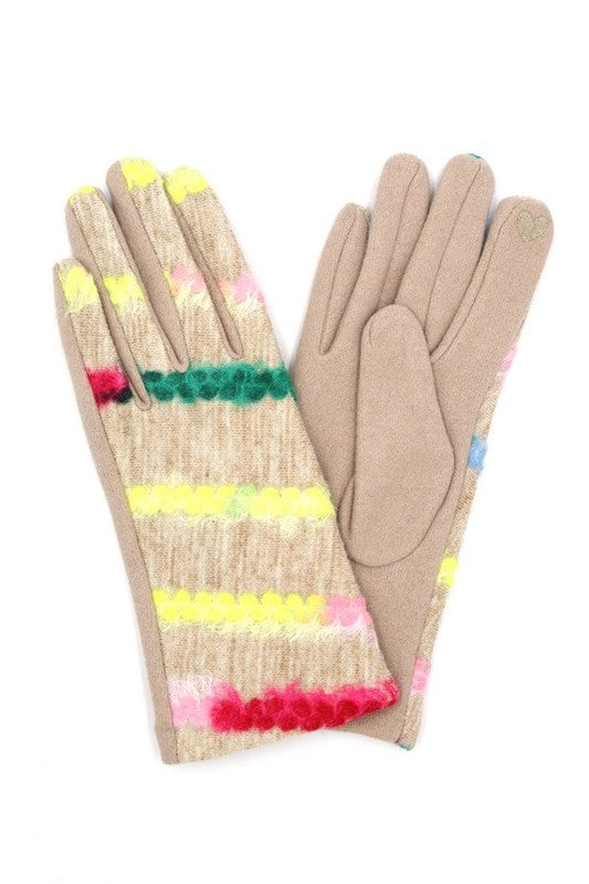 Pressed Yarn Smart Gloves