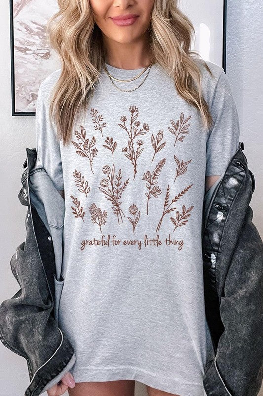 Grateful For Every Little Thing Graphic Tee