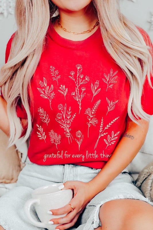 Grateful For Every Little Thing Graphic Tee