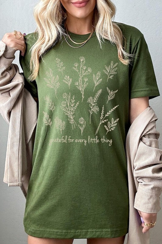 Grateful For Every Little Thing Graphic Tee