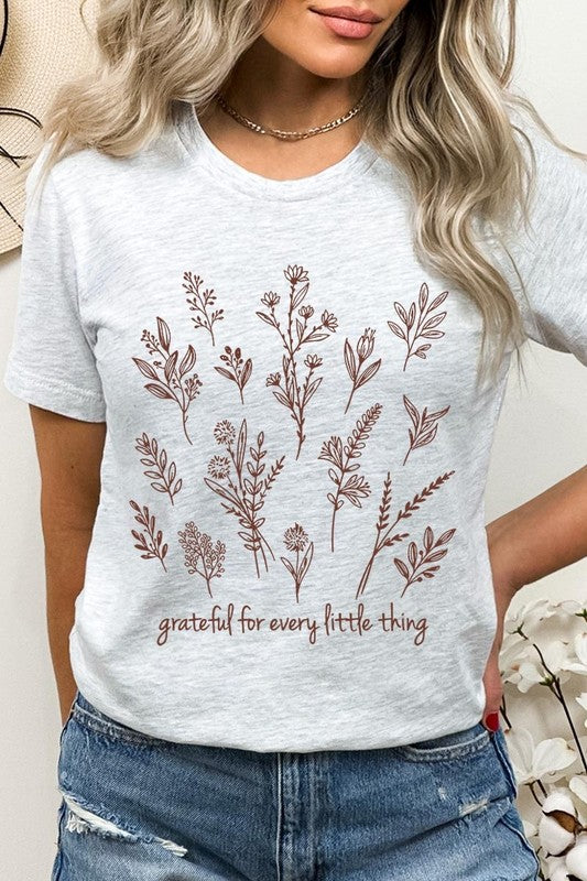 Grateful For Every Little Thing Graphic Tee