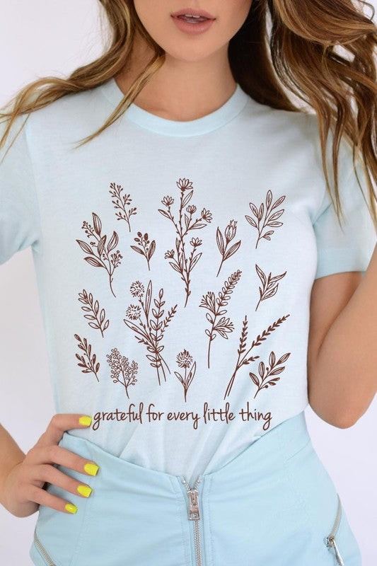 Grateful For Every Little Thing Graphic Tee