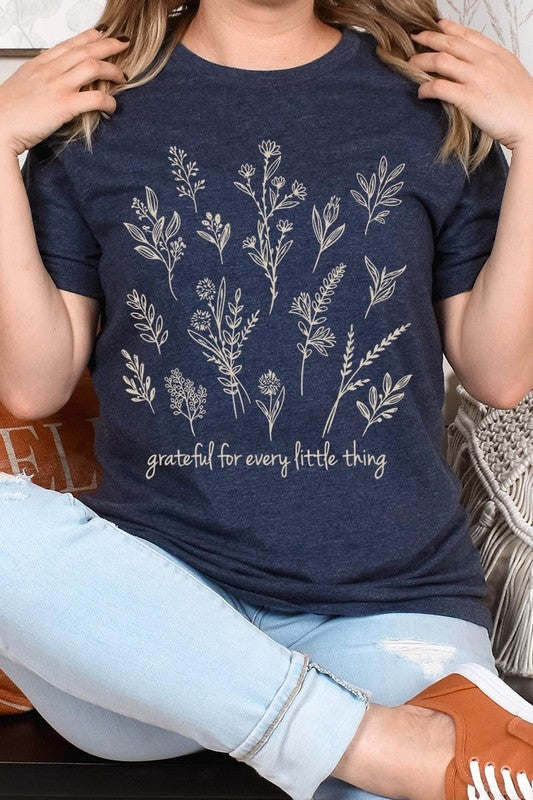 Grateful For Every Little Thing Graphic Tee