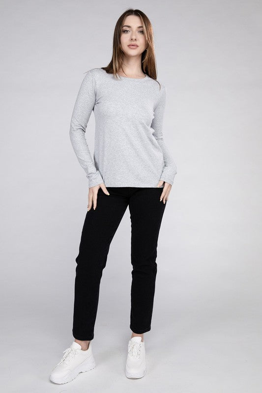 Josie Crew Neck Long Sleeve T-Shirt