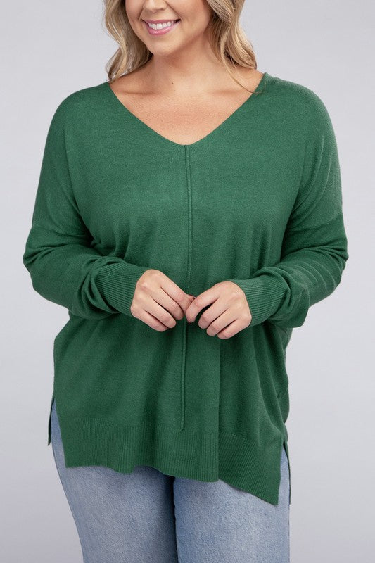 Sydney Front Seam Sweater Plus