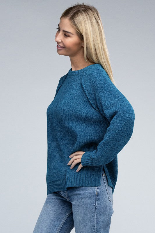 Mackenzie Raglan Chenille Sweater