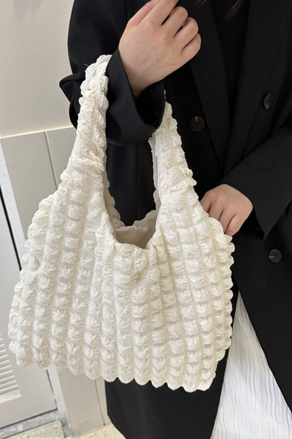 Cloud Puffy Shoulder Tote Bag