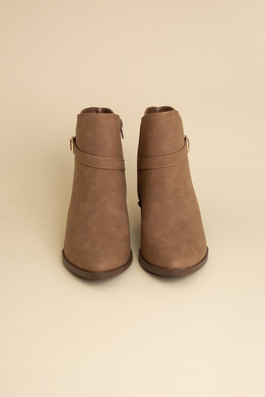 Naya Ankle Buckle Boots